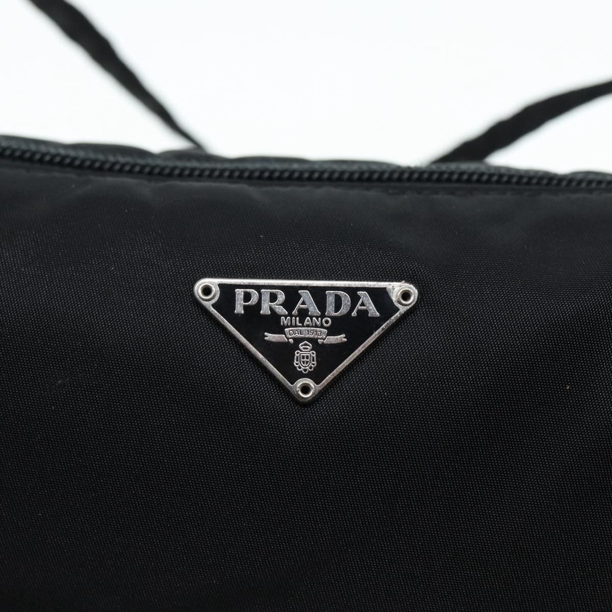 Prada Tessuto Black Synthetic Clutch Bag (Pre-Owned) Size ONE SIZE - 15 Thumbnail