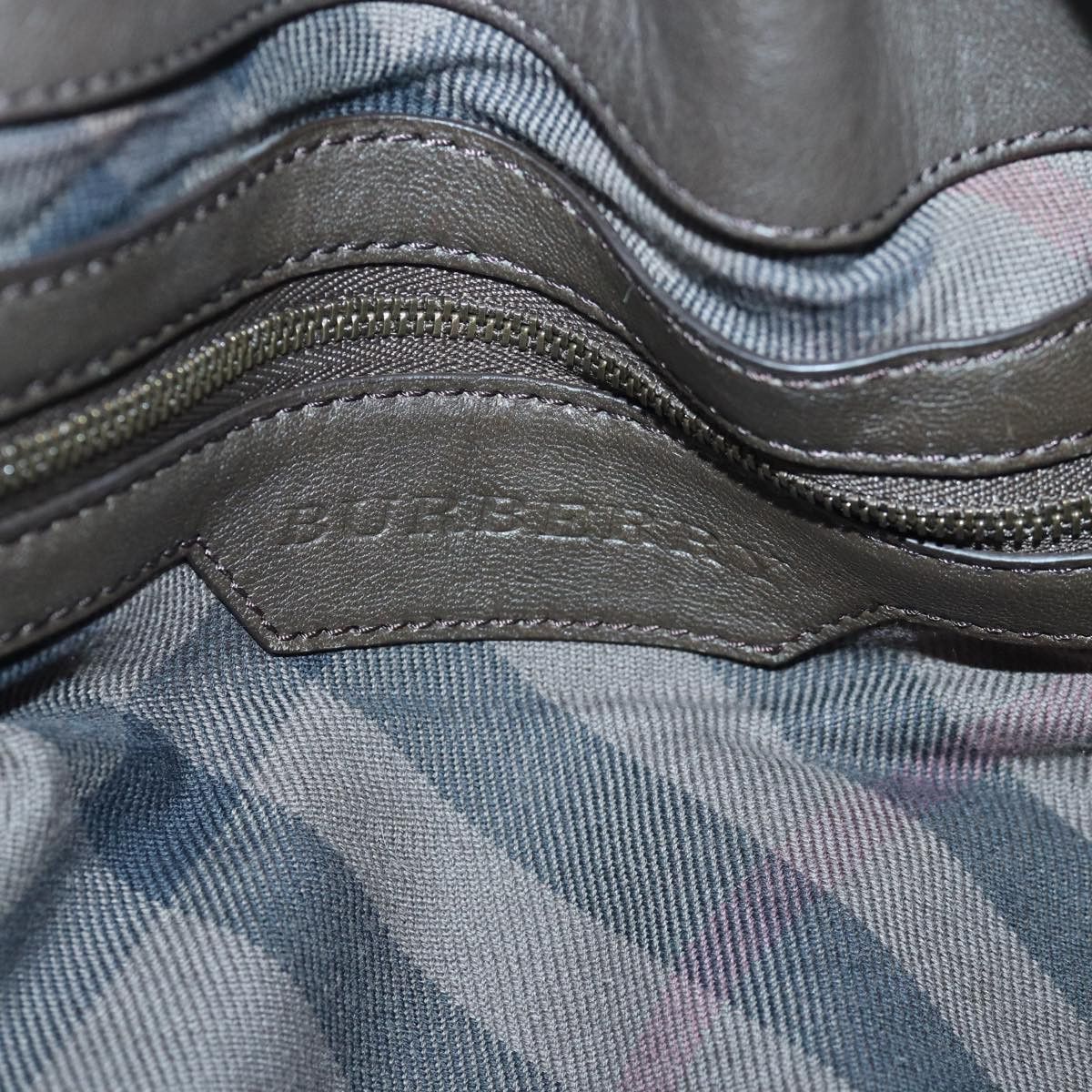 Burberry Brown Leather Tote Bag (Pre-Owned) Size ONE SIZE - 6 Thumbnail