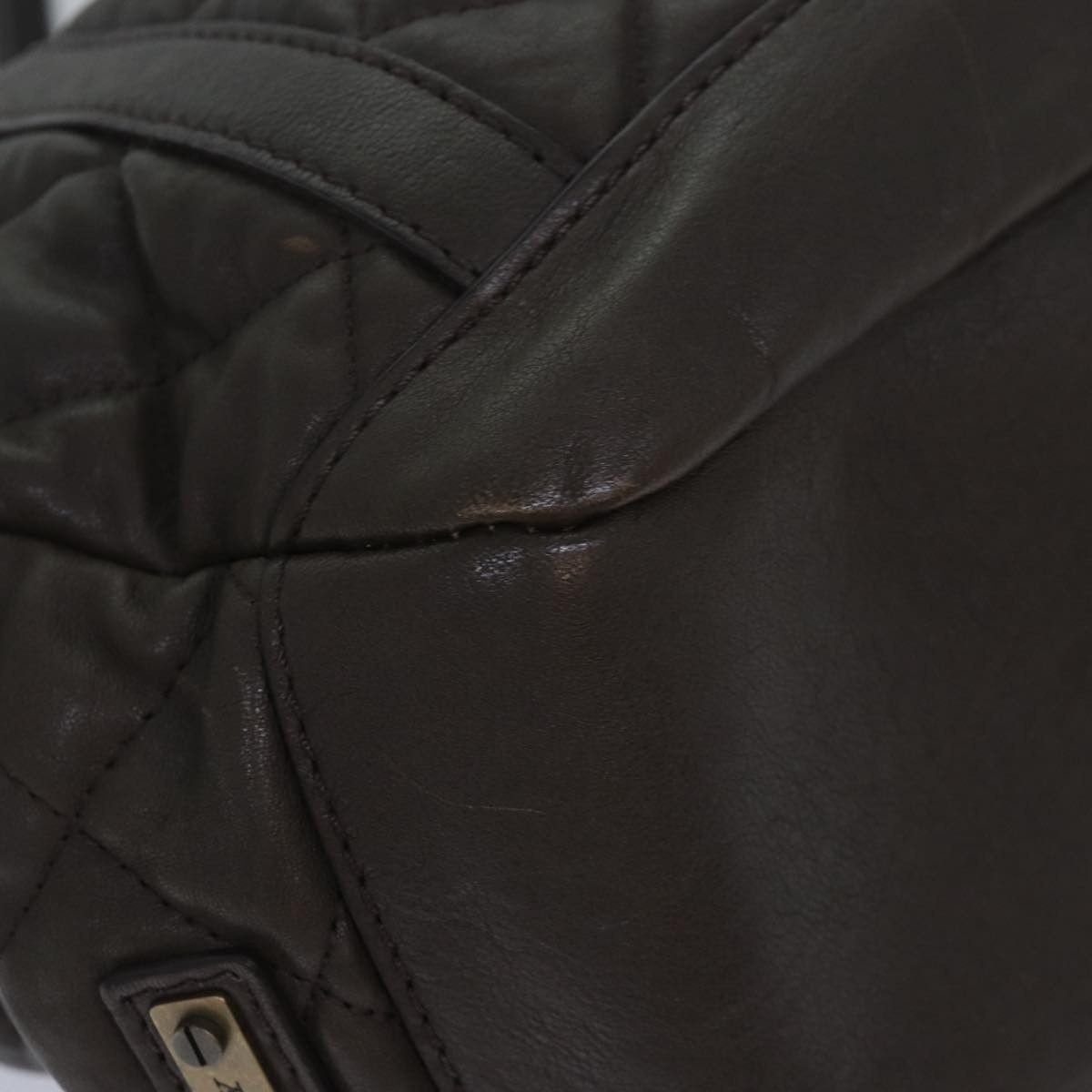 Burberry Brown Leather Tote Bag (Pre-Owned) Size ONE SIZE - 8 Thumbnail