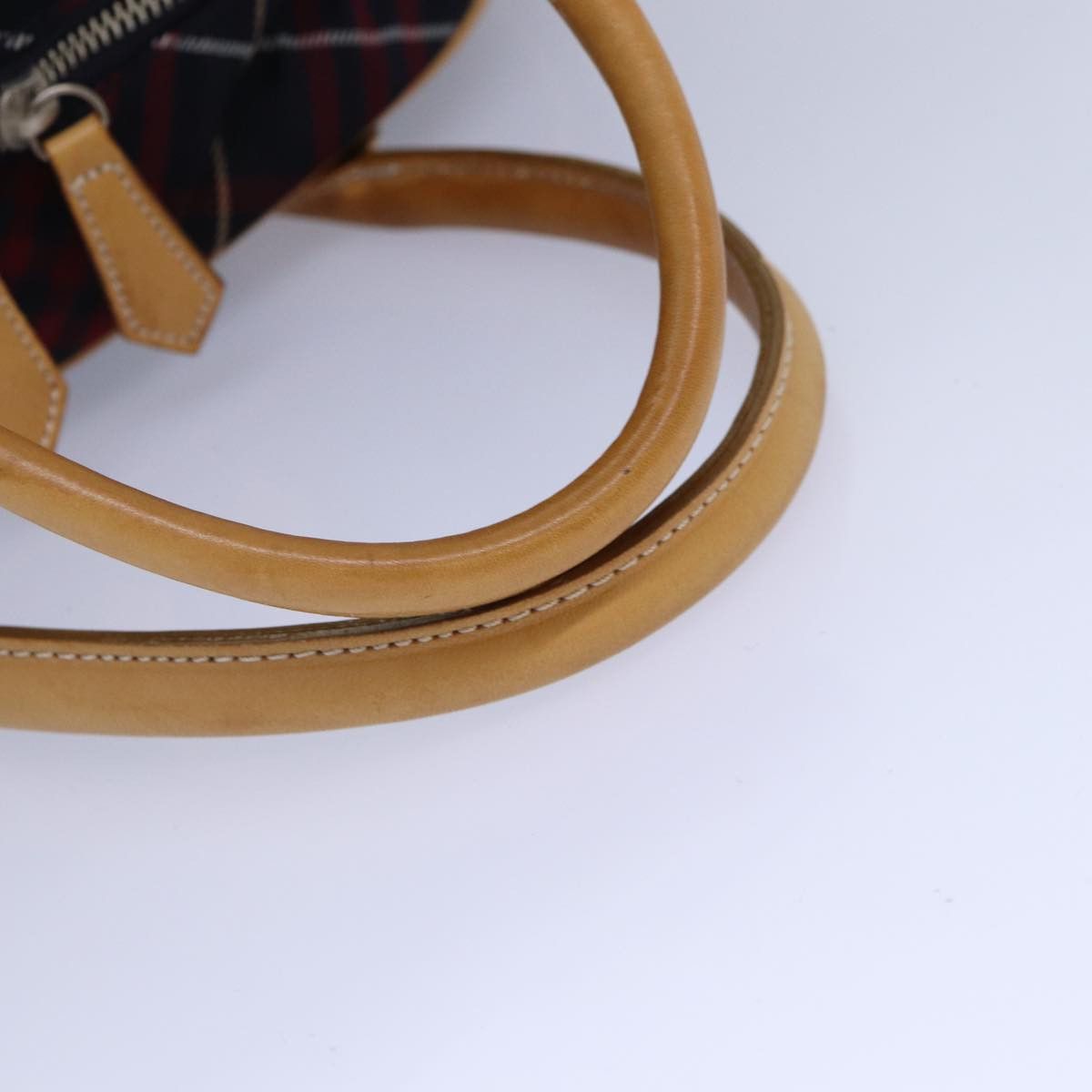 Burberry Nova Check Red Synthetic Travel Bag (Pre-Owned) Size ONE SIZE - 13 Thumbnail