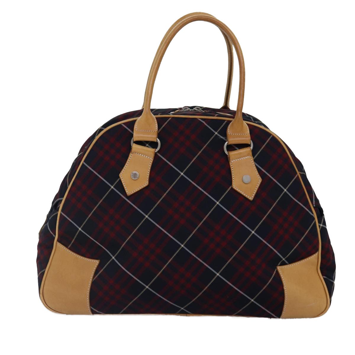 Burberry Nova Check Red Synthetic Travel Bag (Pre-Owned) Size ONE SIZE - 2 Thumbnail