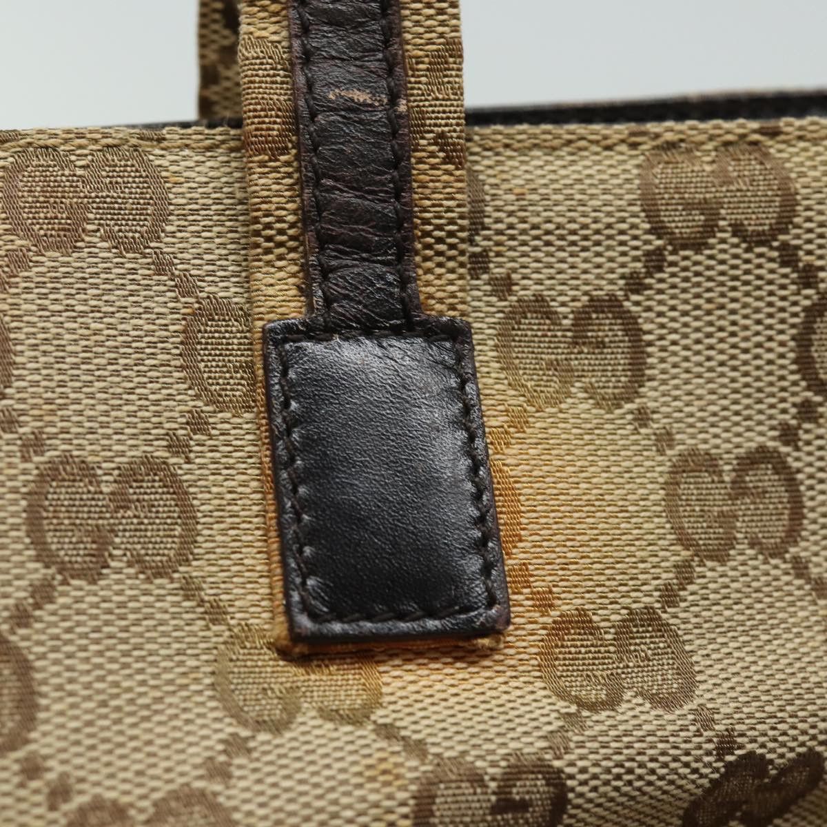 Gucci Gg Canvas Beige Canvas Handbag (Pre-Owned) Size ONE SIZE - 20 Thumbnail