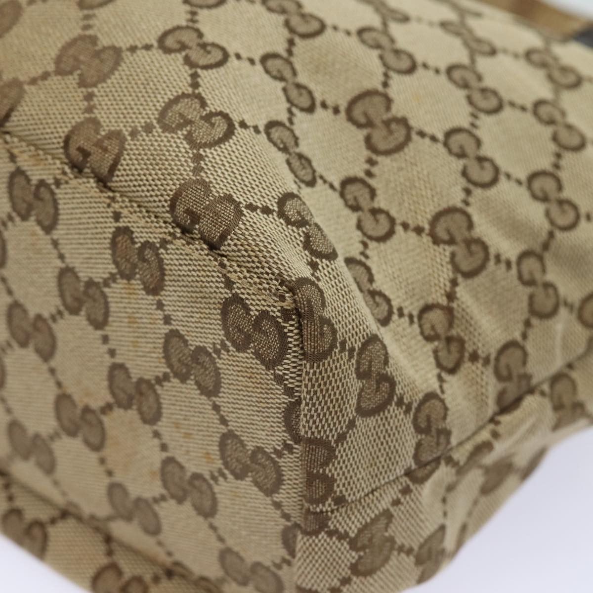 Gucci Gg Canvas Beige Canvas Handbag (Pre-Owned) Size ONE SIZE - 9 Thumbnail