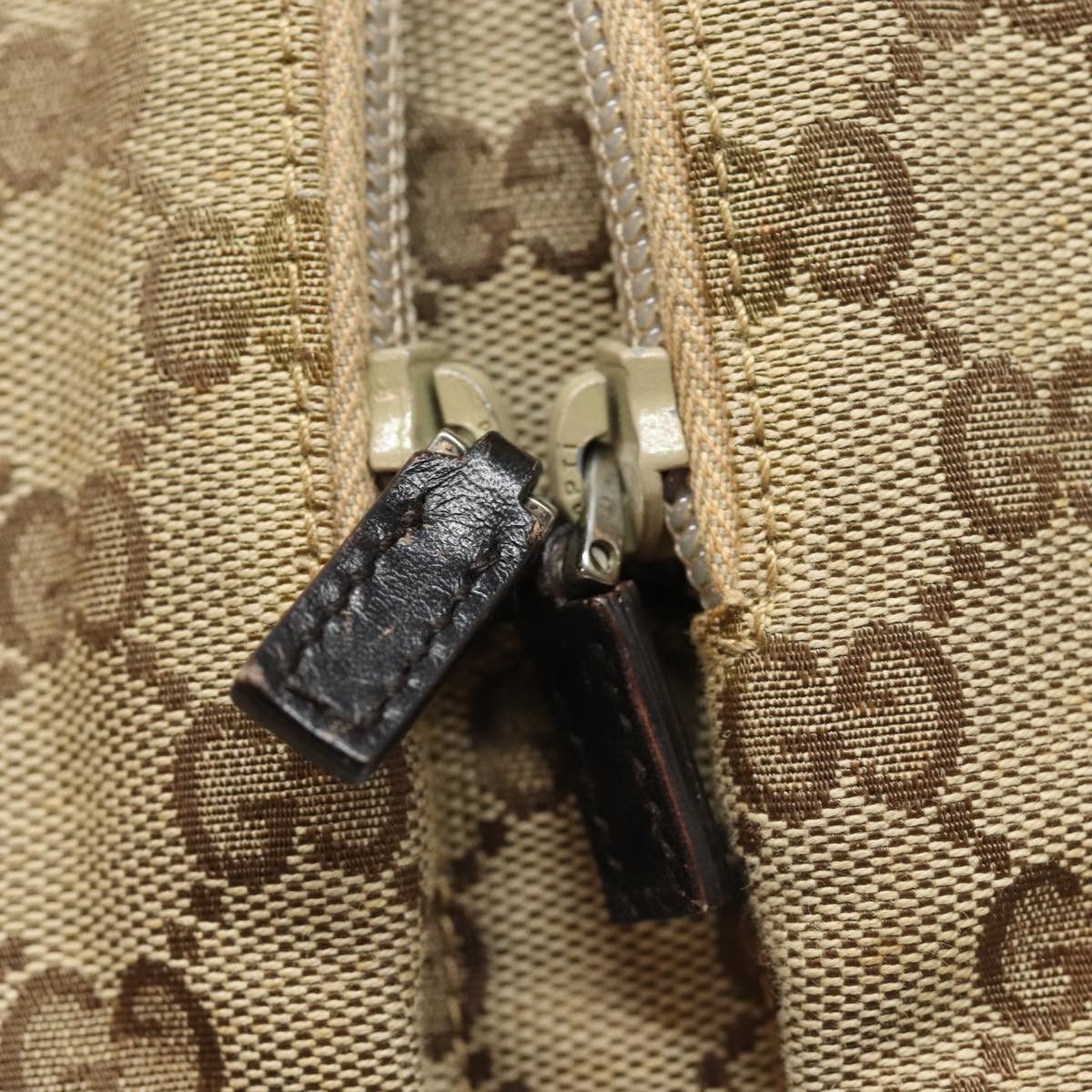 Gucci Gg Canvas Beige Canvas Handbag (Pre-Owned) Size ONE SIZE - 19 Thumbnail