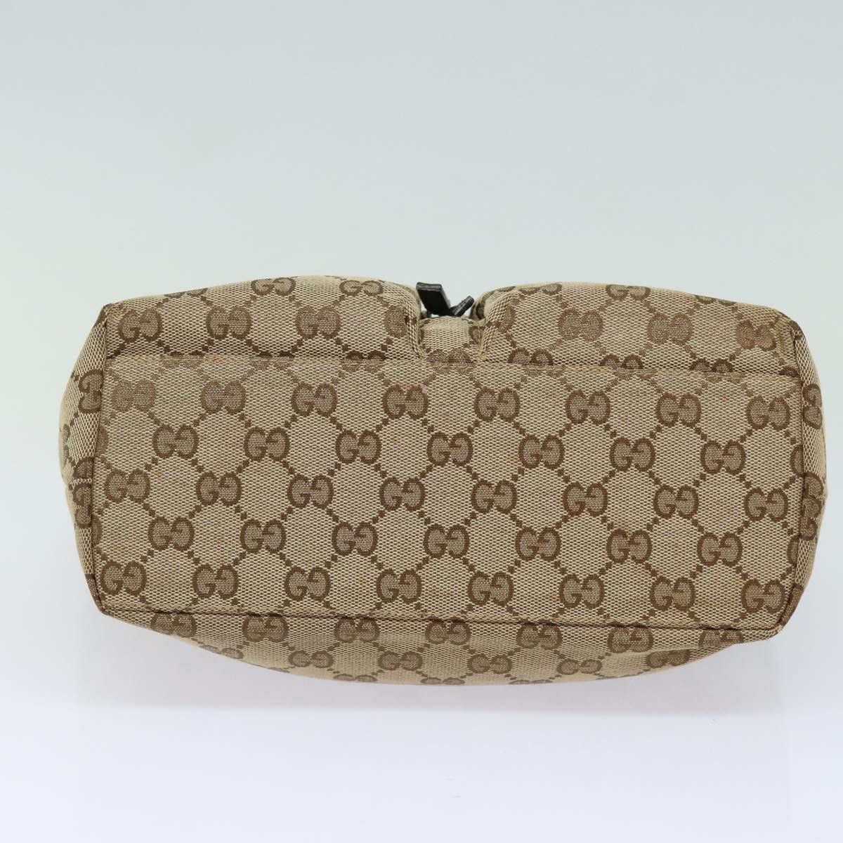 Gucci Gg Canvas Beige Canvas Handbag (Pre-Owned) Size ONE SIZE - 3 Thumbnail