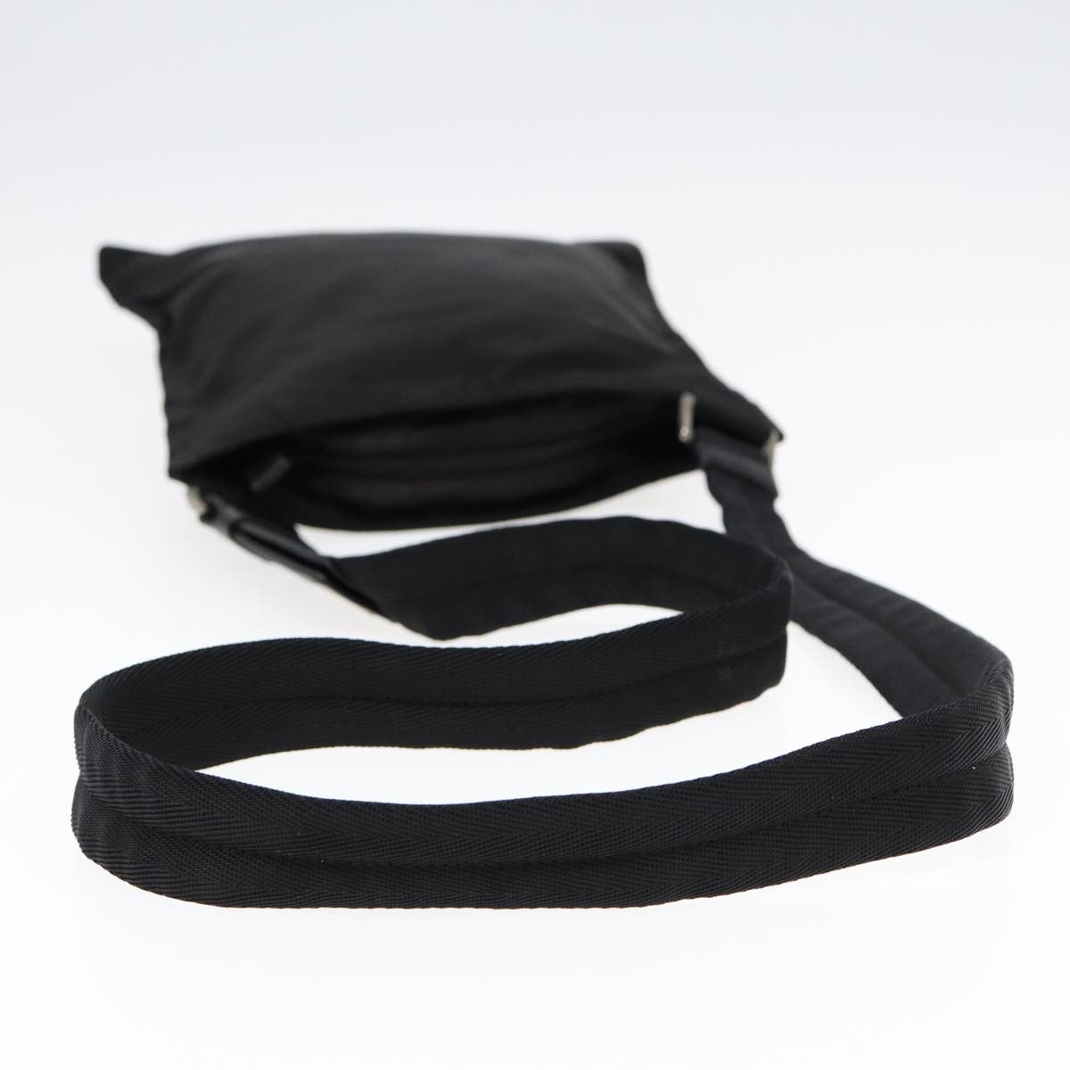 Prada Tessuto Black Synthetic Shoulder Bag (Pre-Owned) Size ONE SIZE - 4 Thumbnail