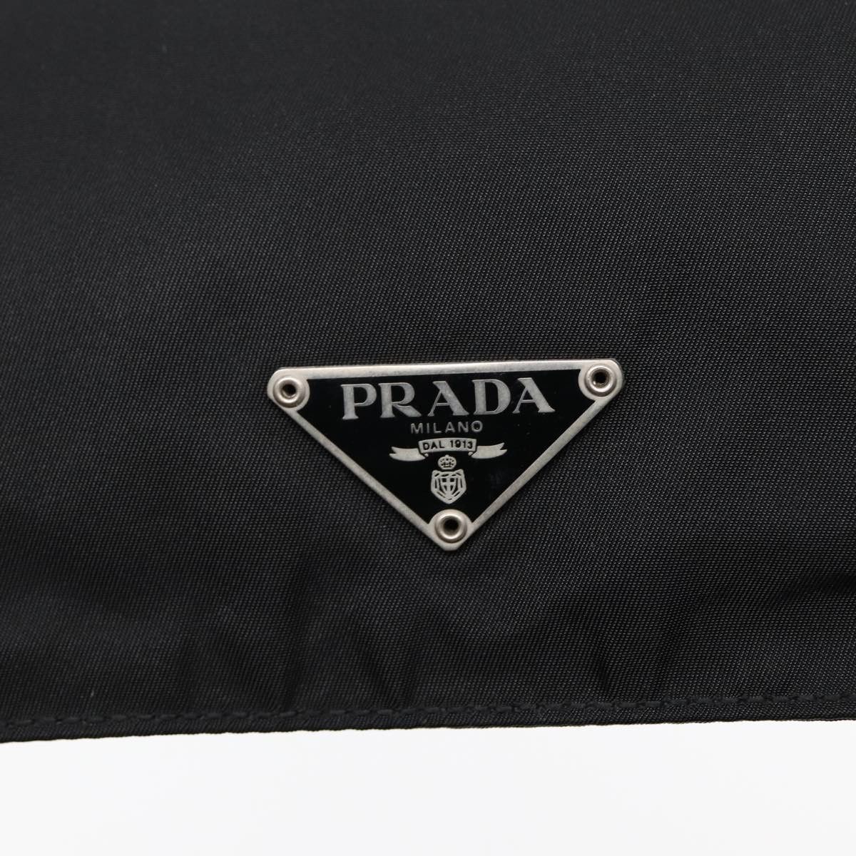 Prada Tessuto Black Synthetic Shoulder Bag (Pre-Owned) Size ONE SIZE - 18 Thumbnail