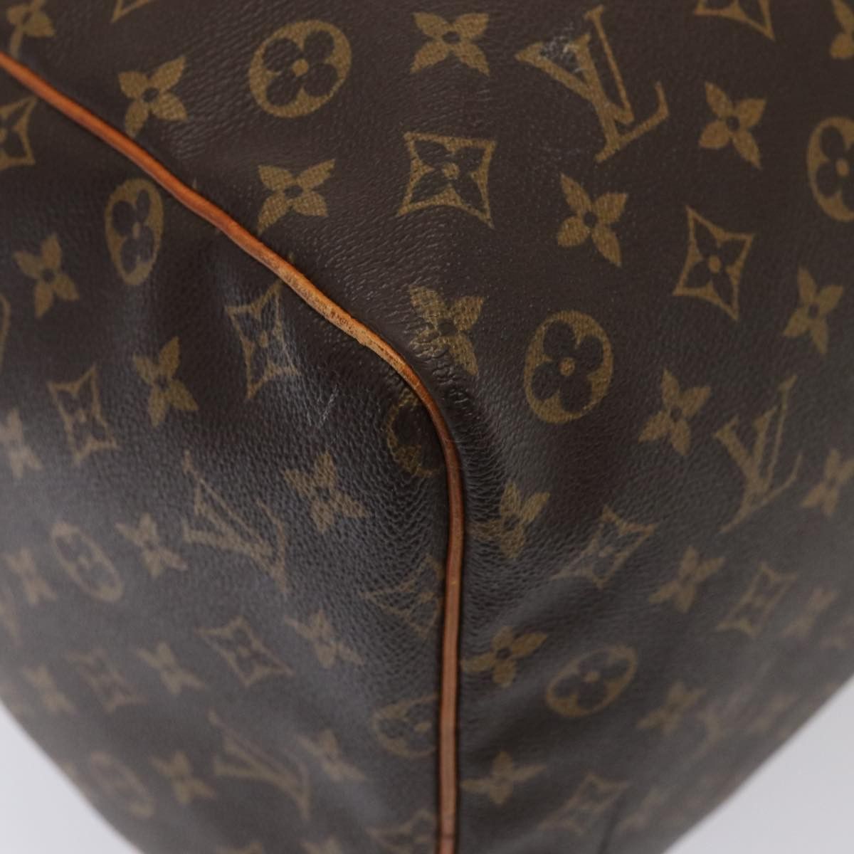 Louis Vuitton Keepall 60 Brown Canvas Travel Bag (Pre-Owned) Size ONE SIZE - 14 Thumbnail