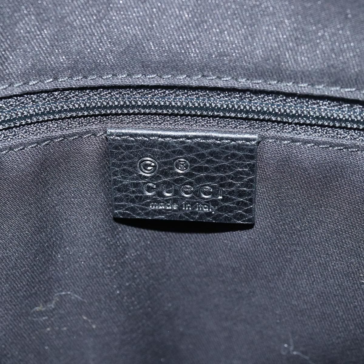 Gucci Gg Canvas Black Canvas Shoulder Bag (Pre-Owned) Size ONE SIZE - 7 Thumbnail