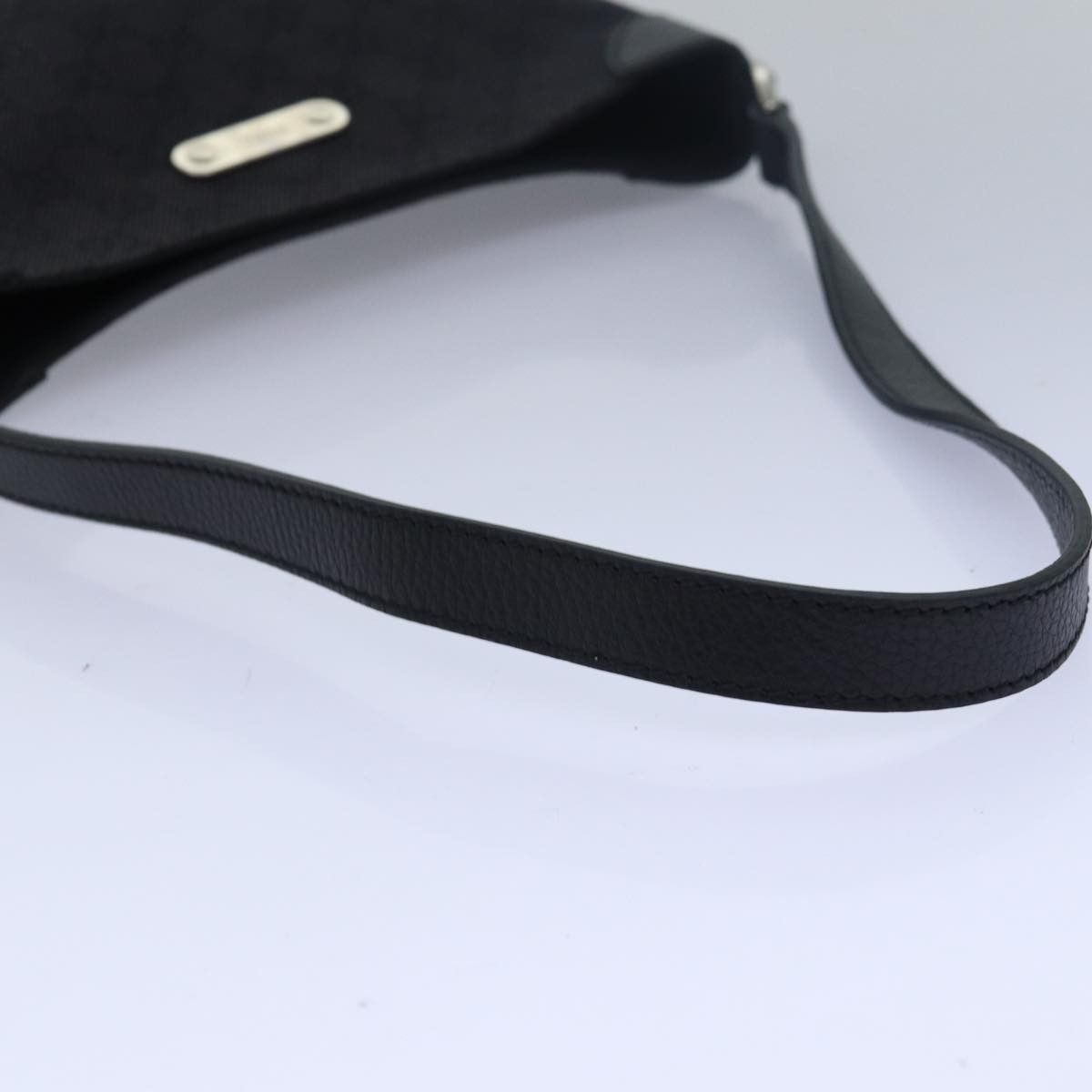 Gucci Gg Canvas Black Canvas Shoulder Bag (Pre-Owned) Size ONE SIZE - 12 Thumbnail