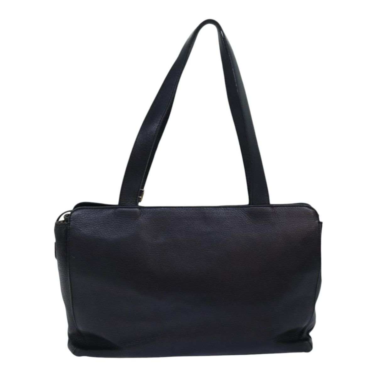 Burberry Black Leather Shoulder Bag (Pre-Owned) Size ONE SIZE - 2 Thumbnail