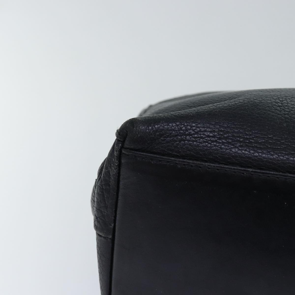 Burberry Black Leather Shoulder Bag (Pre-Owned) Size ONE SIZE - 12 Thumbnail