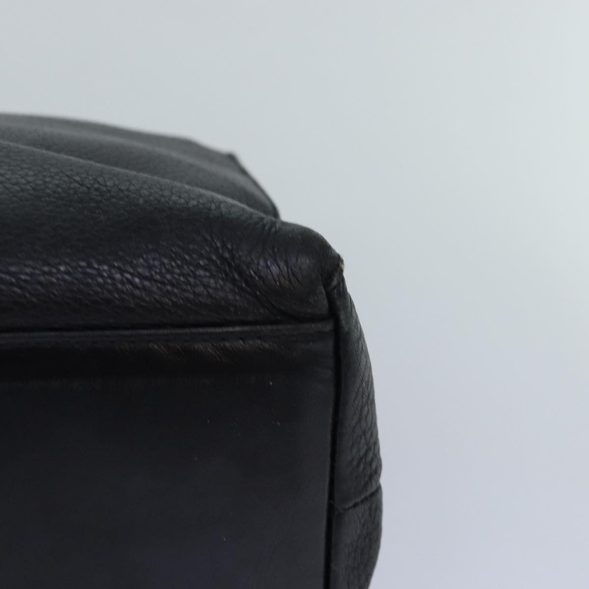 Burberry Black Leather Shoulder Bag (Pre-Owned) Size ONE SIZE - 13 Thumbnail