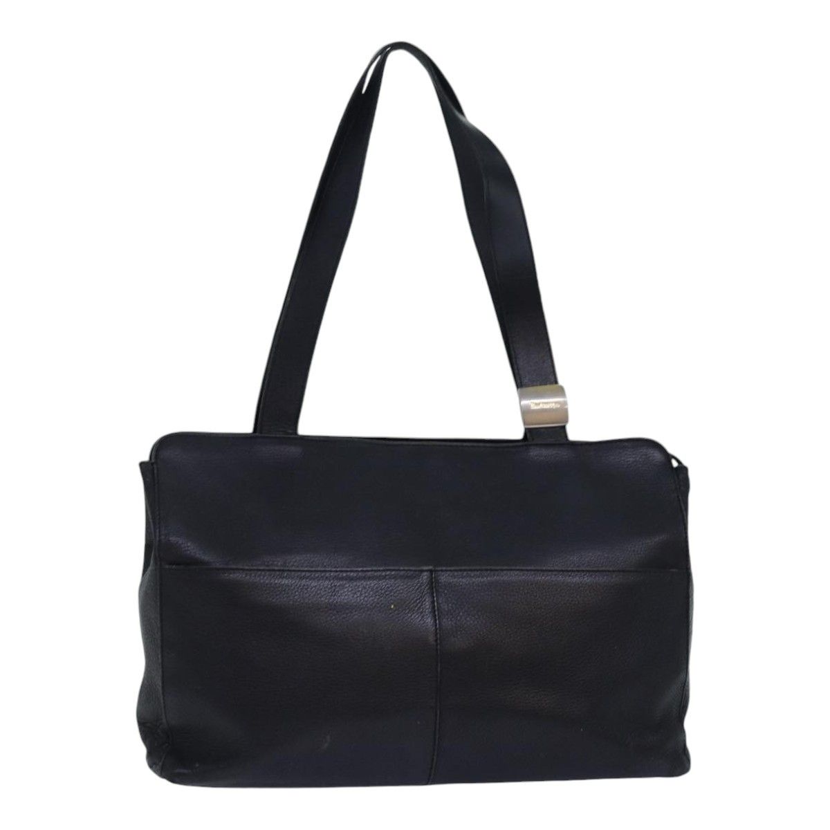 Burberry Black Leather Shoulder Bag (Pre-Owned) Size ONE SIZE - 14 Thumbnail