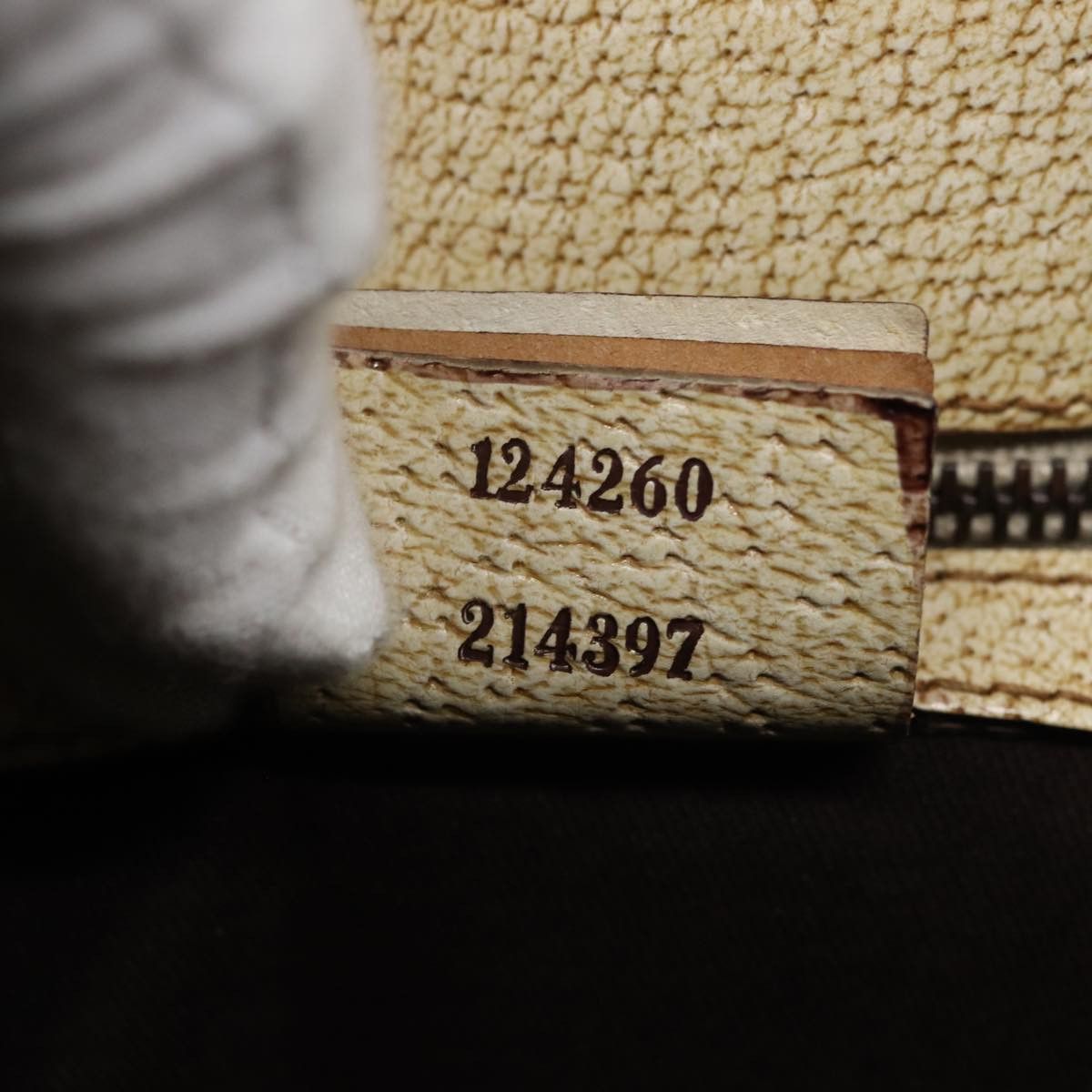 Gucci Gg Canvas Beige Canvas Handbag (Pre-Owned) Size ONE SIZE - 6 Thumbnail