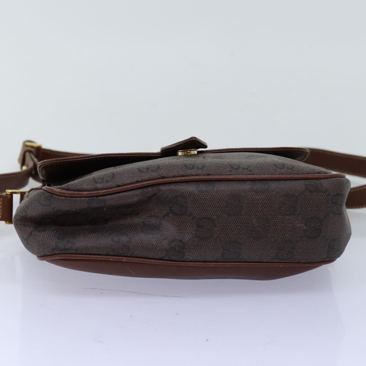 Gucci Gg Canvas Brown Canvas Shoulder Bag (Pre-Owned) Size ONE SIZE - 3 Thumbnail