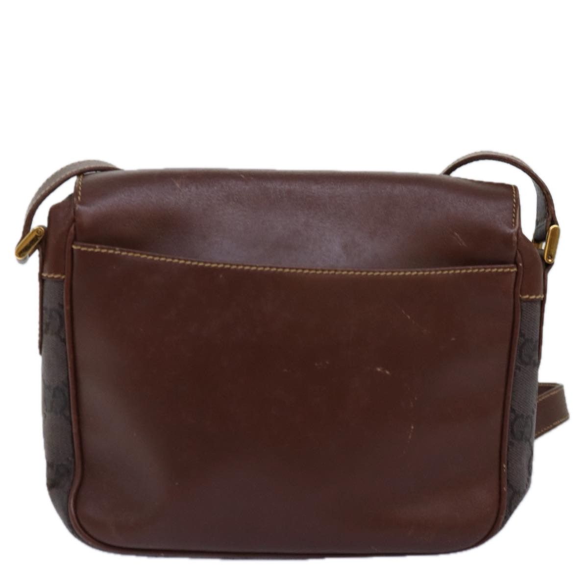 Gucci Gg Canvas Brown Canvas Shoulder Bag (Pre-Owned) Size ONE SIZE - 2 Thumbnail
