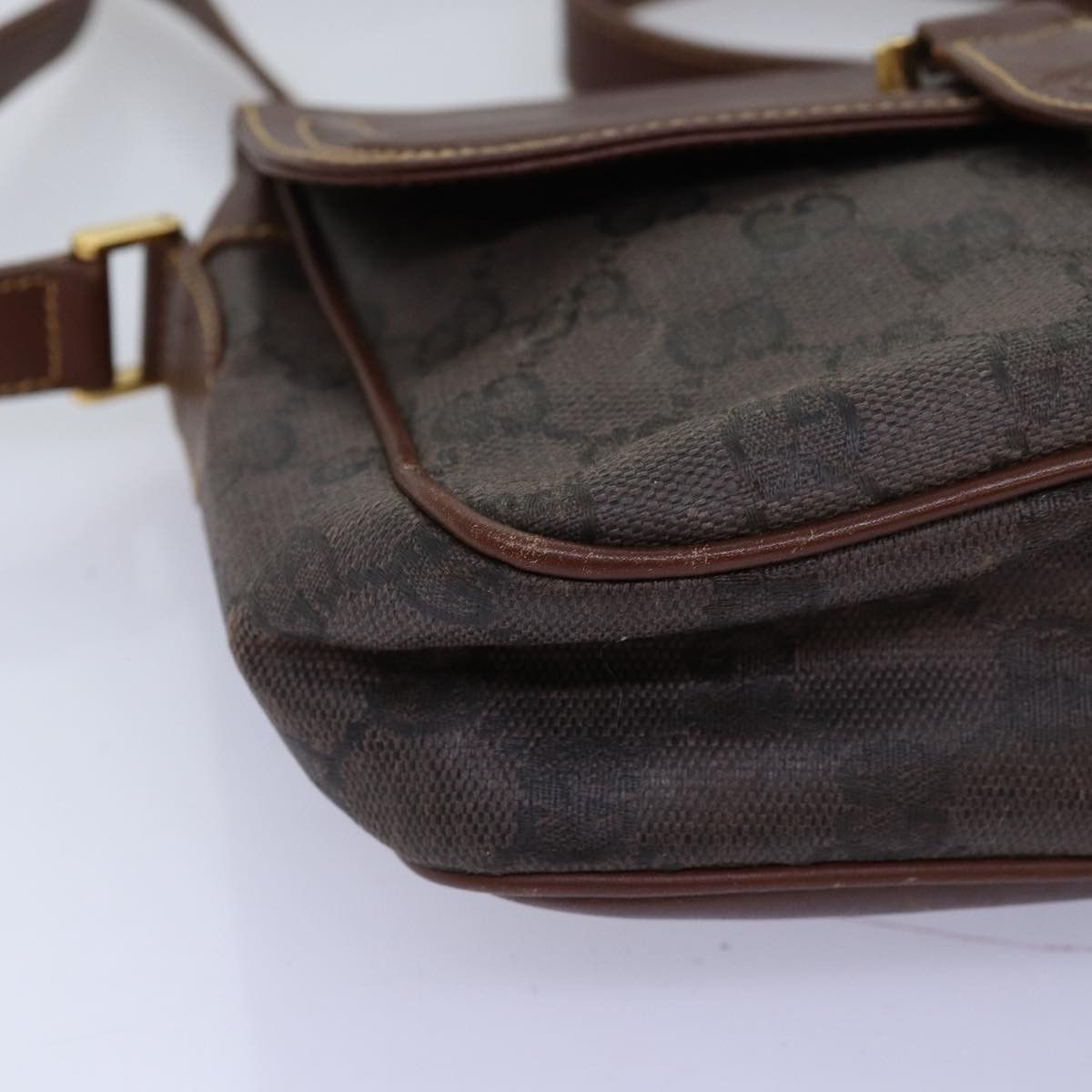 Gucci Gg Canvas Brown Canvas Shoulder Bag (Pre-Owned) Size ONE SIZE - 12 Thumbnail