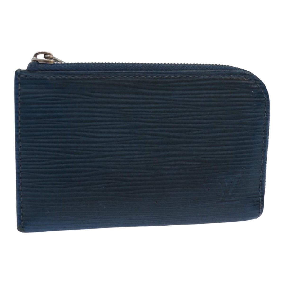 Louis Vuitton Porte-Monnaie Blue Leather Wallet (Pre-Owned) Size ONE SIZE - 12 Thumbnail
