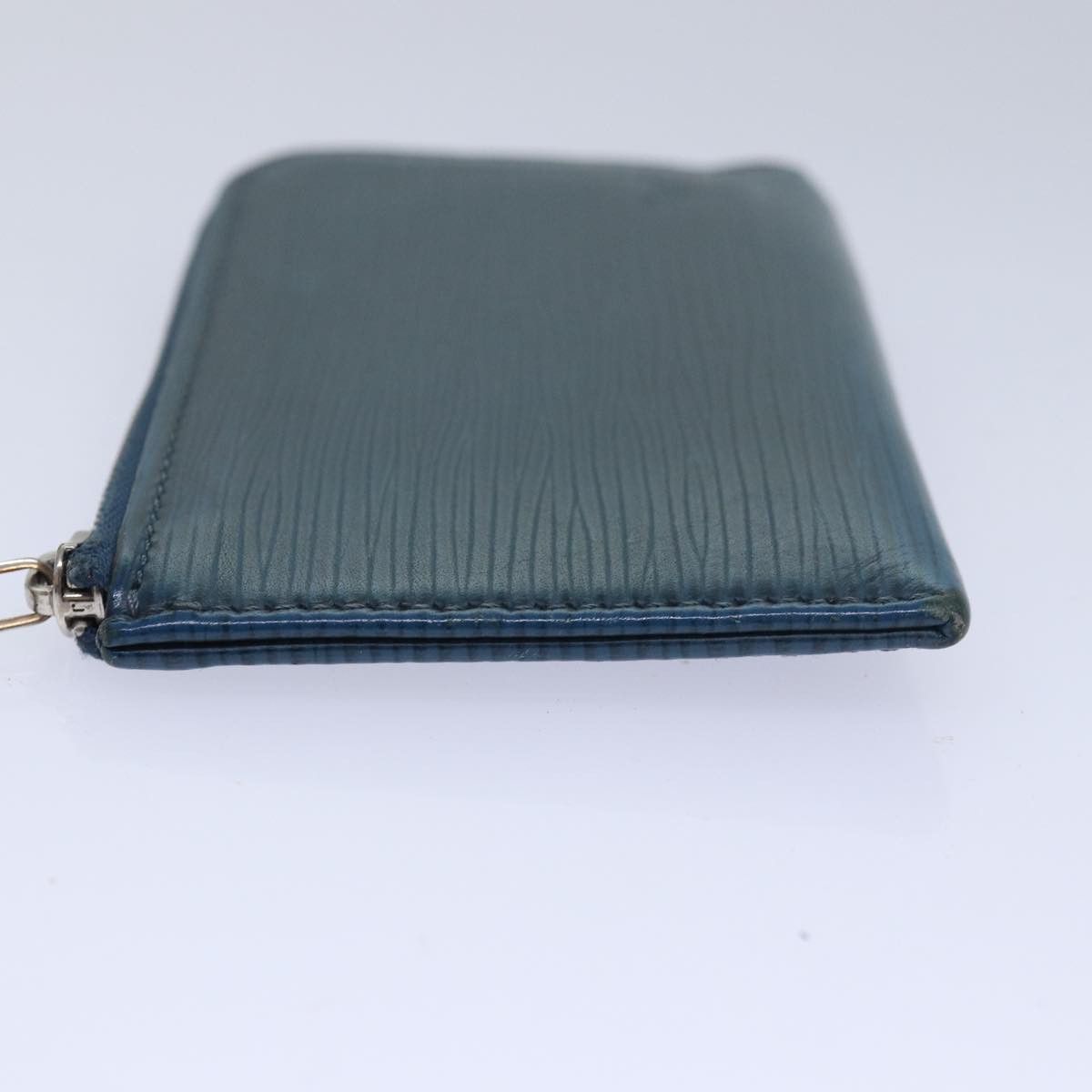 Louis Vuitton Porte-Monnaie Blue Leather Wallet (Pre-Owned) Size ONE SIZE - 9 Thumbnail