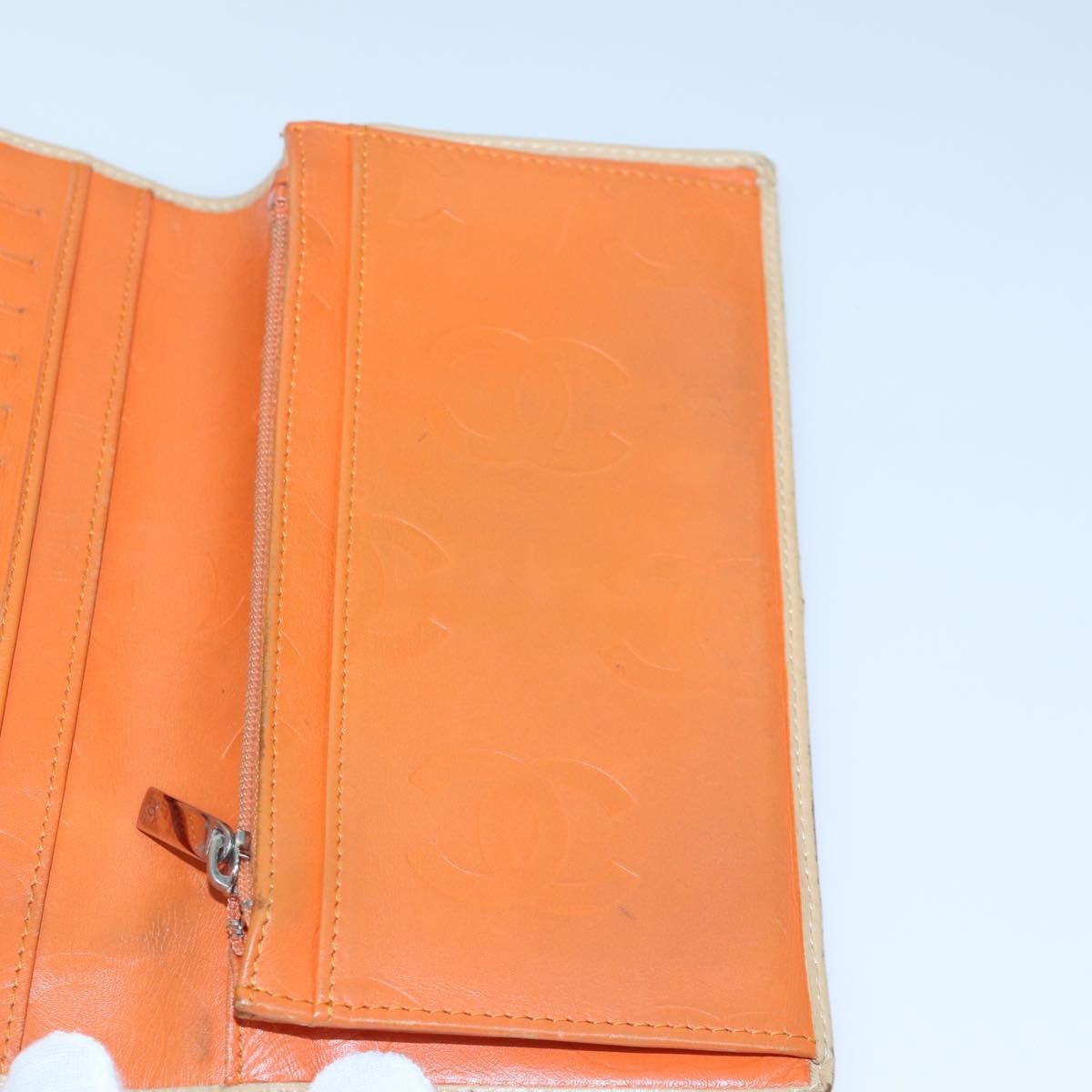 Chanel Cambon Beige Leather Wallet (Pre-Owned) Size ONE SIZE - 17 Thumbnail