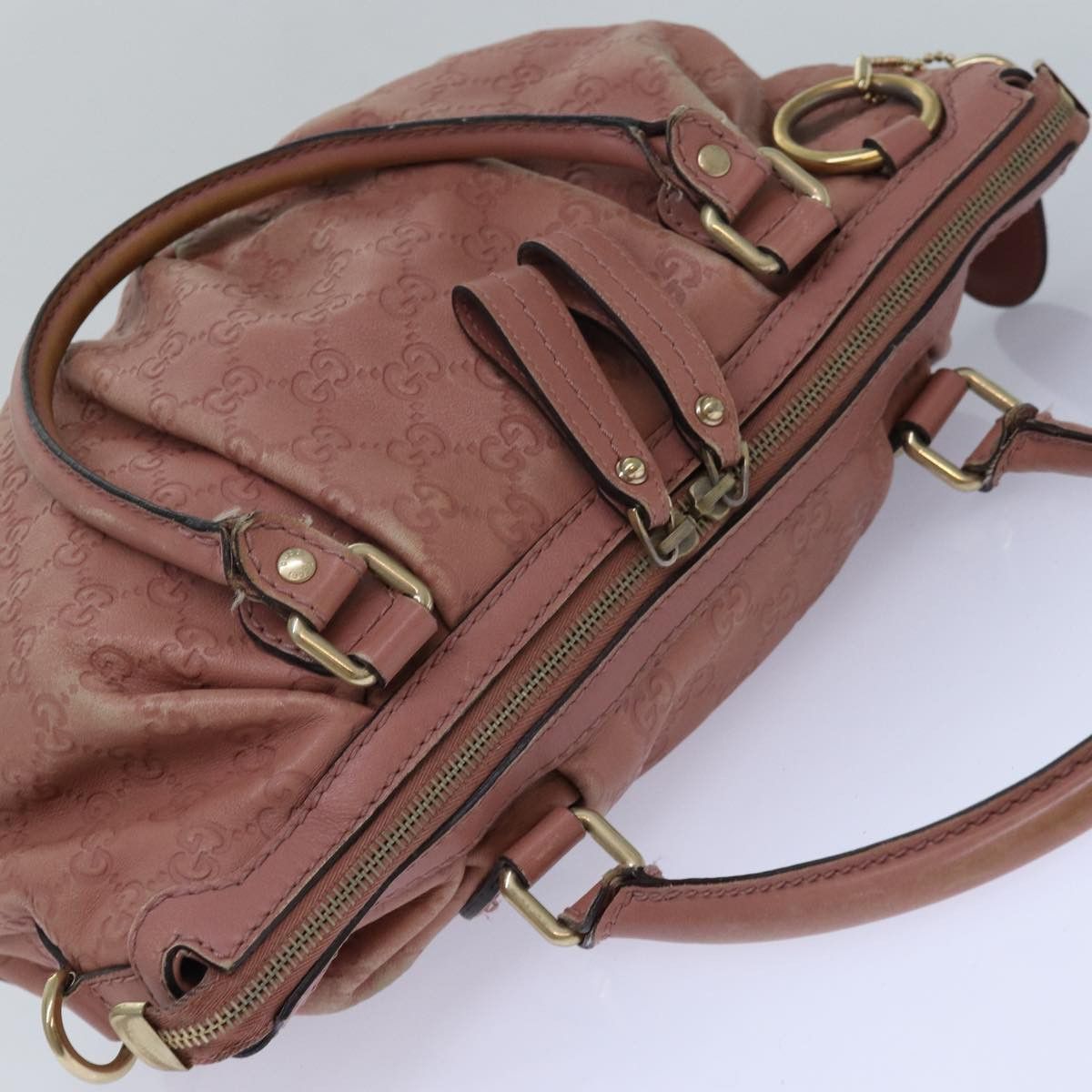 Gucci Sukey Brown Leather Handbag (Pre-Owned) Size ONE SIZE - 4 Thumbnail