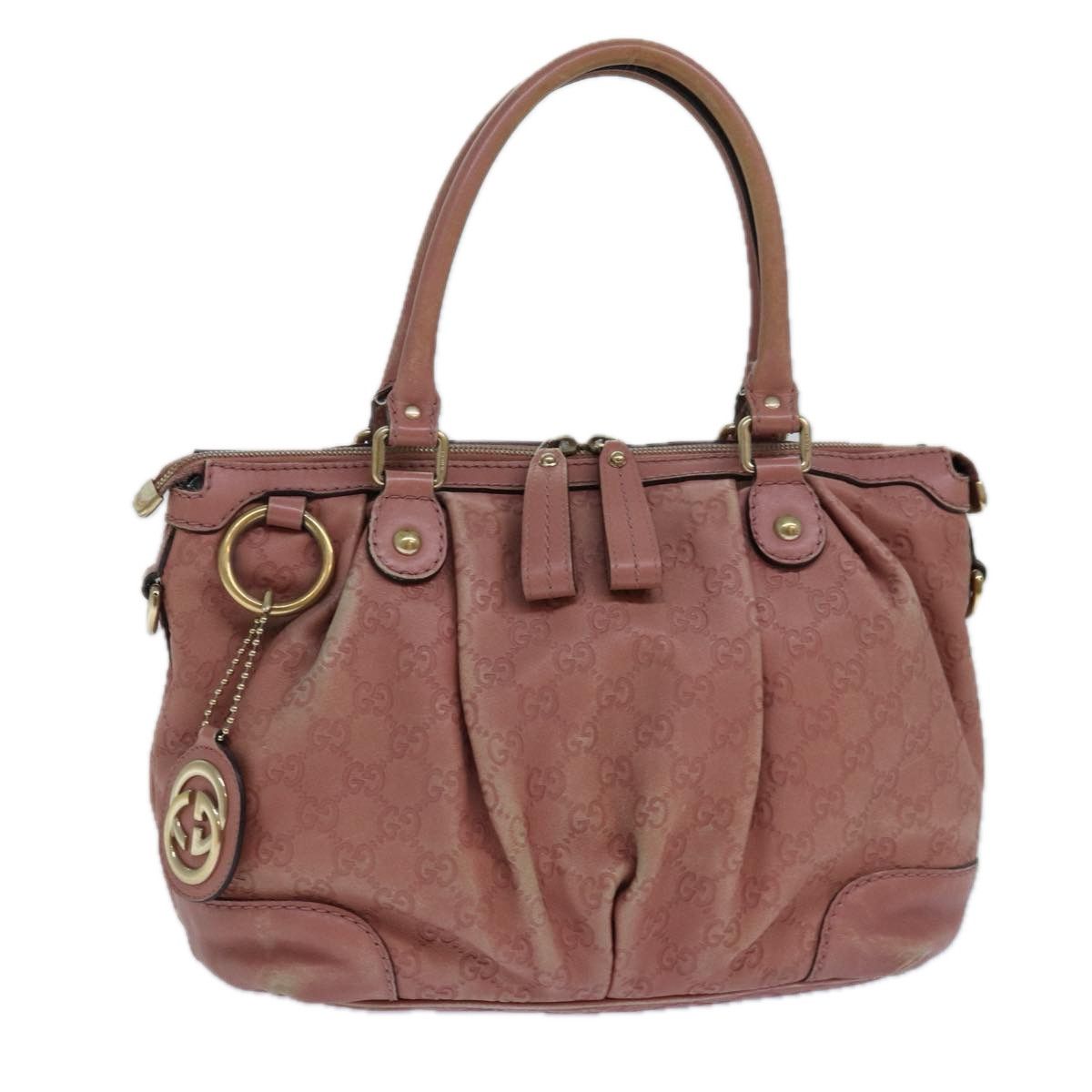 Gucci Sukey Brown Leather Handbag (Pre-Owned) Size ONE SIZE - 16 Thumbnail
