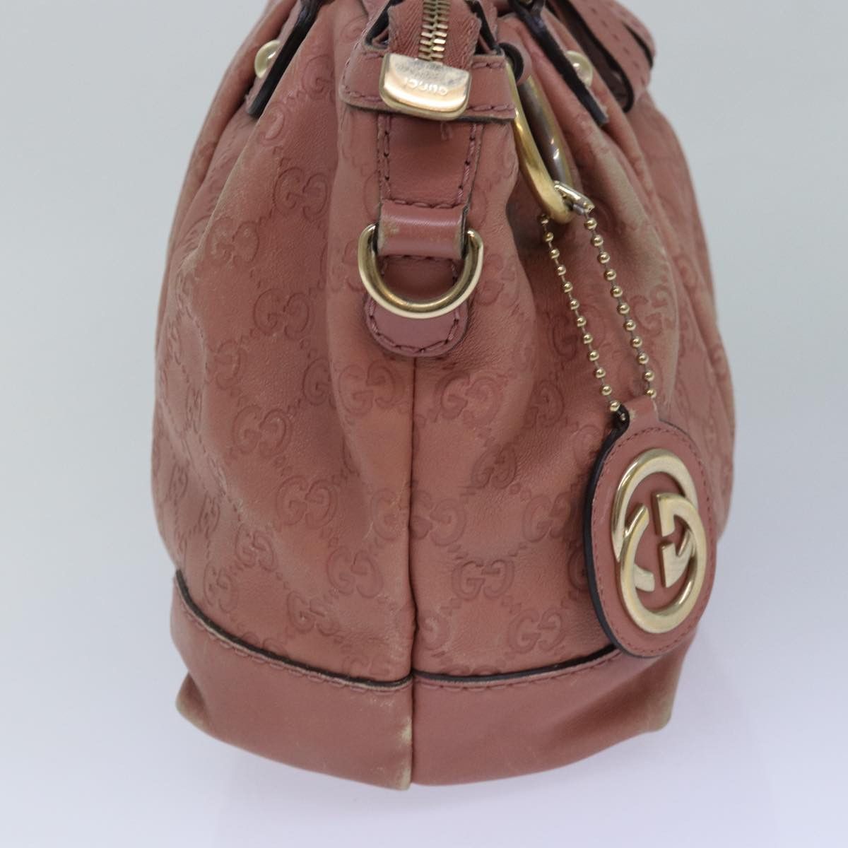 Gucci Sukey Brown Leather Handbag (Pre-Owned) Size ONE SIZE - 9 Thumbnail