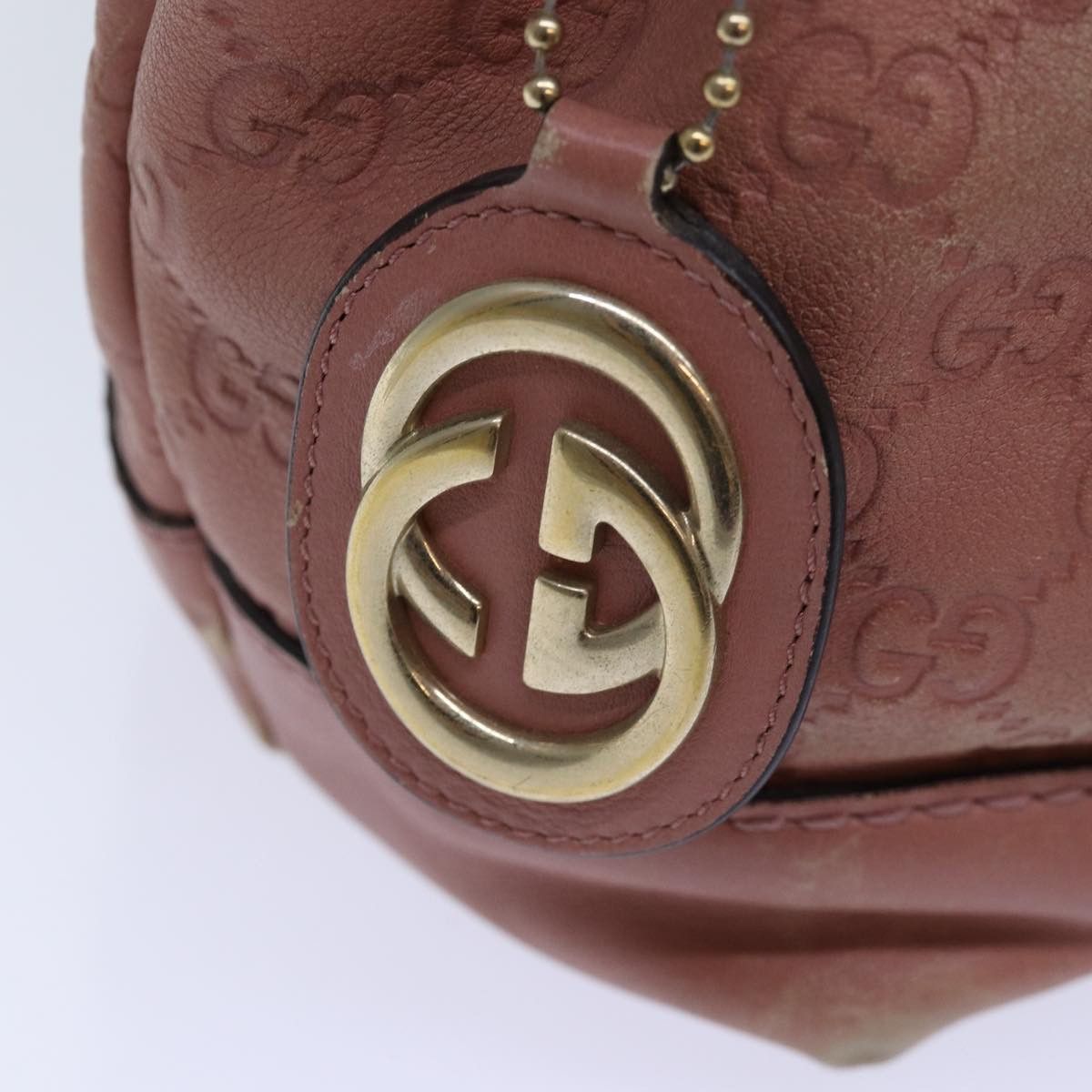 Gucci Sukey Brown Leather Handbag (Pre-Owned) Size ONE SIZE - 18 Thumbnail