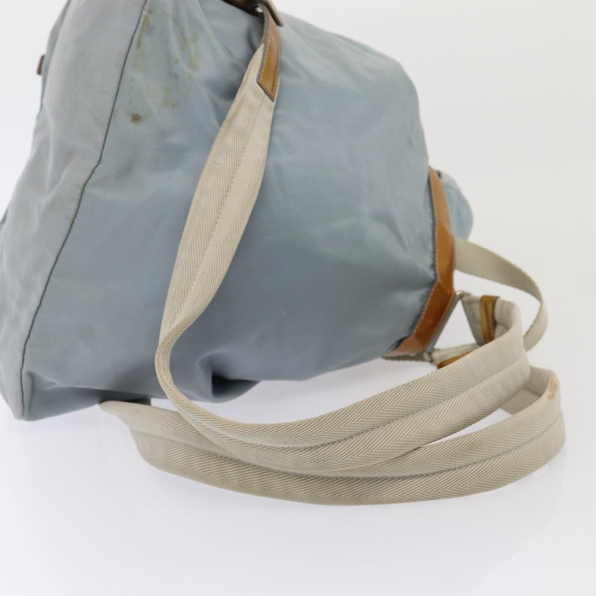 Prada Tessuto Blue Synthetic Backpack Bag (Pre-Owned) Size ONE SIZE - 12 Thumbnail