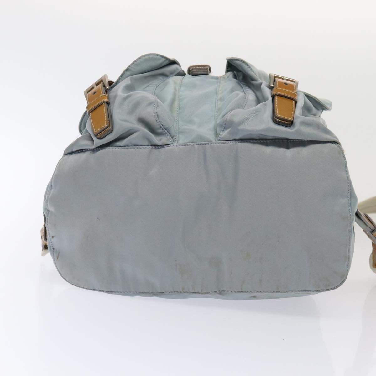 Prada Tessuto Blue Synthetic Backpack Bag (Pre-Owned) Size ONE SIZE - 3 Thumbnail