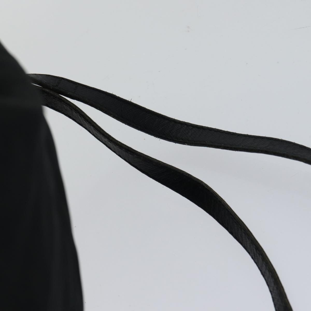 Prada Tessuto Black Synthetic Shoulder Bag (Pre-Owned) Size ONE SIZE - 16 Thumbnail