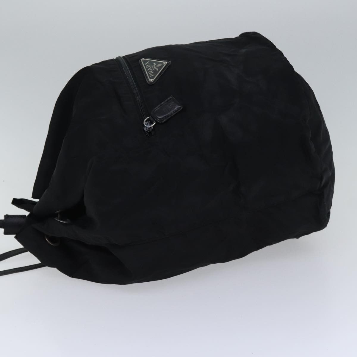Prada Tessuto Black Synthetic Shoulder Bag (Pre-Owned) Size ONE SIZE - 14 Thumbnail