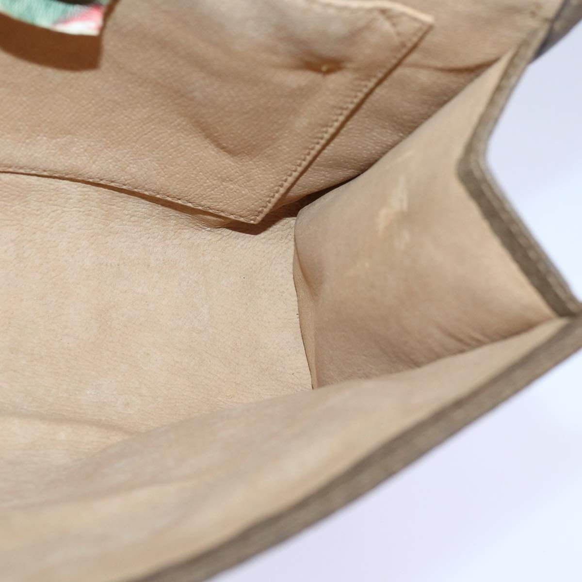Gucci Sherry Beige Canvas Clutch Bag (Pre-Owned) Size ONE SIZE - 16 Thumbnail