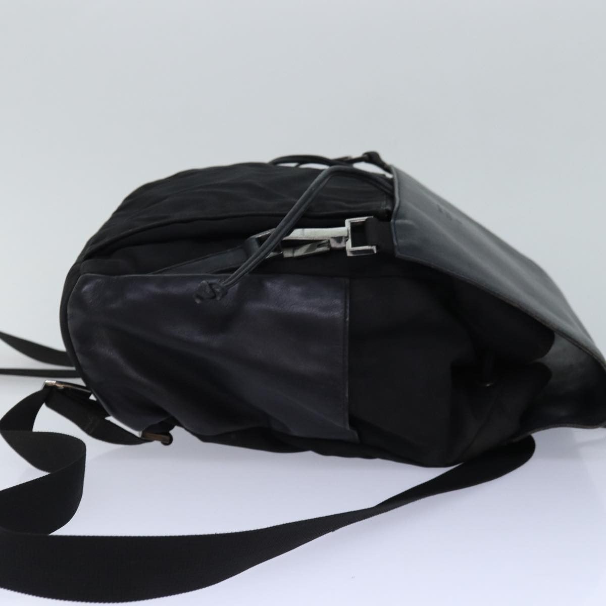 Gucci Black Synthetic Backpack Bag (Pre-Owned) Size ONE SIZE - 13 Thumbnail