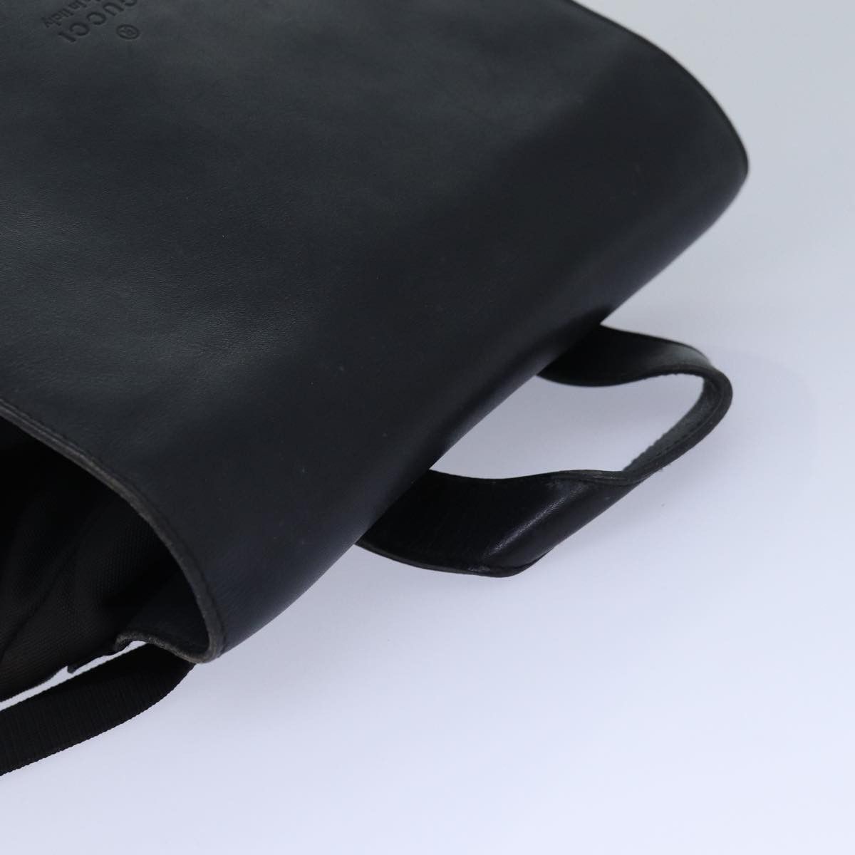 Gucci Black Synthetic Backpack Bag (Pre-Owned) Size ONE SIZE - 4 Thumbnail