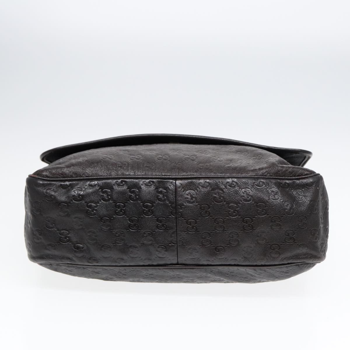 Gucci ssima Brown Leather Shoulder Bag (Pre-Owned) Size ONE SIZE - 17 Thumbnail