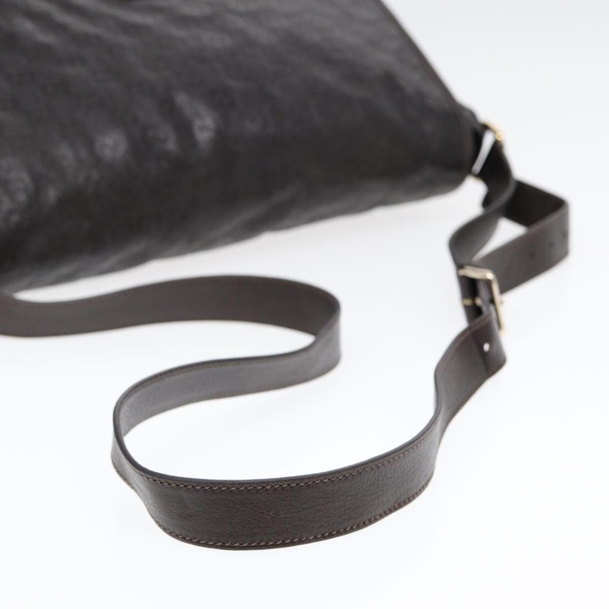 Gucci ssima Brown Leather Shoulder Bag (Pre-Owned) Size ONE SIZE - 5 Thumbnail