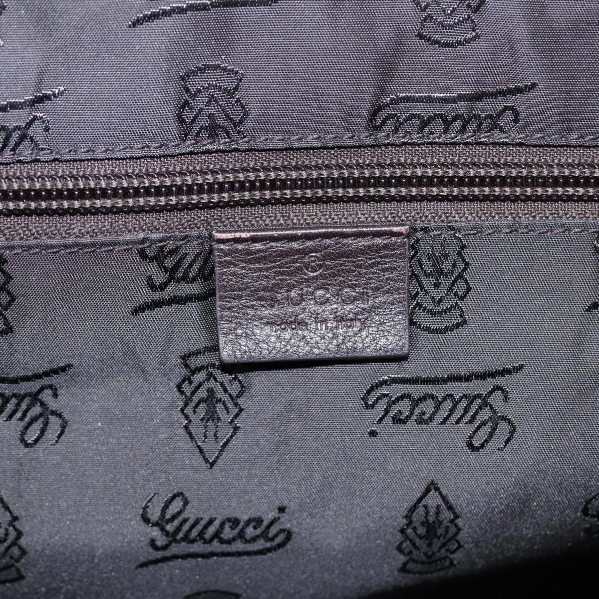 Gucci ssima Brown Leather Shoulder Bag (Pre-Owned) Size ONE SIZE - 12 Thumbnail