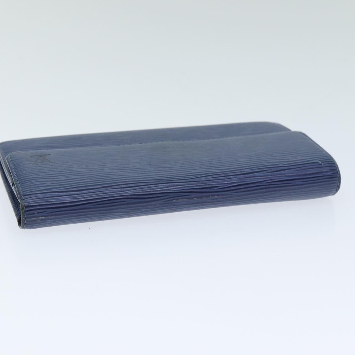 Louis Vuitton Sarah Blue Leather Wallet (Pre-Owned) Size ONE SIZE - 4 Thumbnail