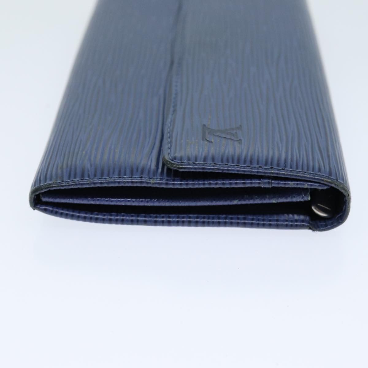 Louis Vuitton Sarah Blue Leather Wallet (Pre-Owned) Size ONE SIZE - 9 Thumbnail