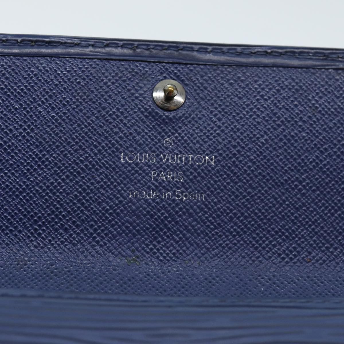 Louis Vuitton Sarah Blue Leather Wallet (Pre-Owned) Size ONE SIZE - 7 Thumbnail