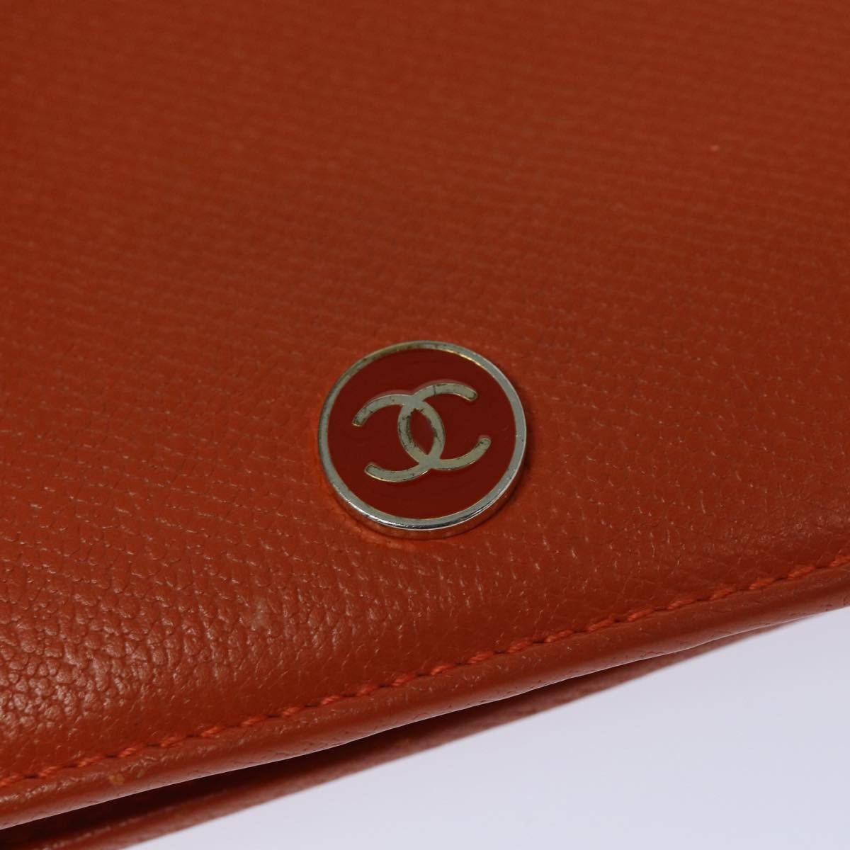 Chanel Orange Leather Wallet (Pre-Owned) Size ONE SIZE - 14 Thumbnail