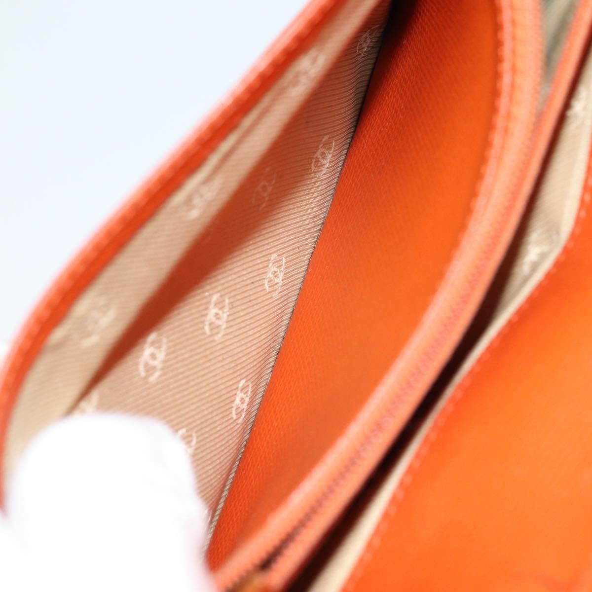 Chanel Orange Leather Wallet (Pre-Owned) Size ONE SIZE - 17 Thumbnail