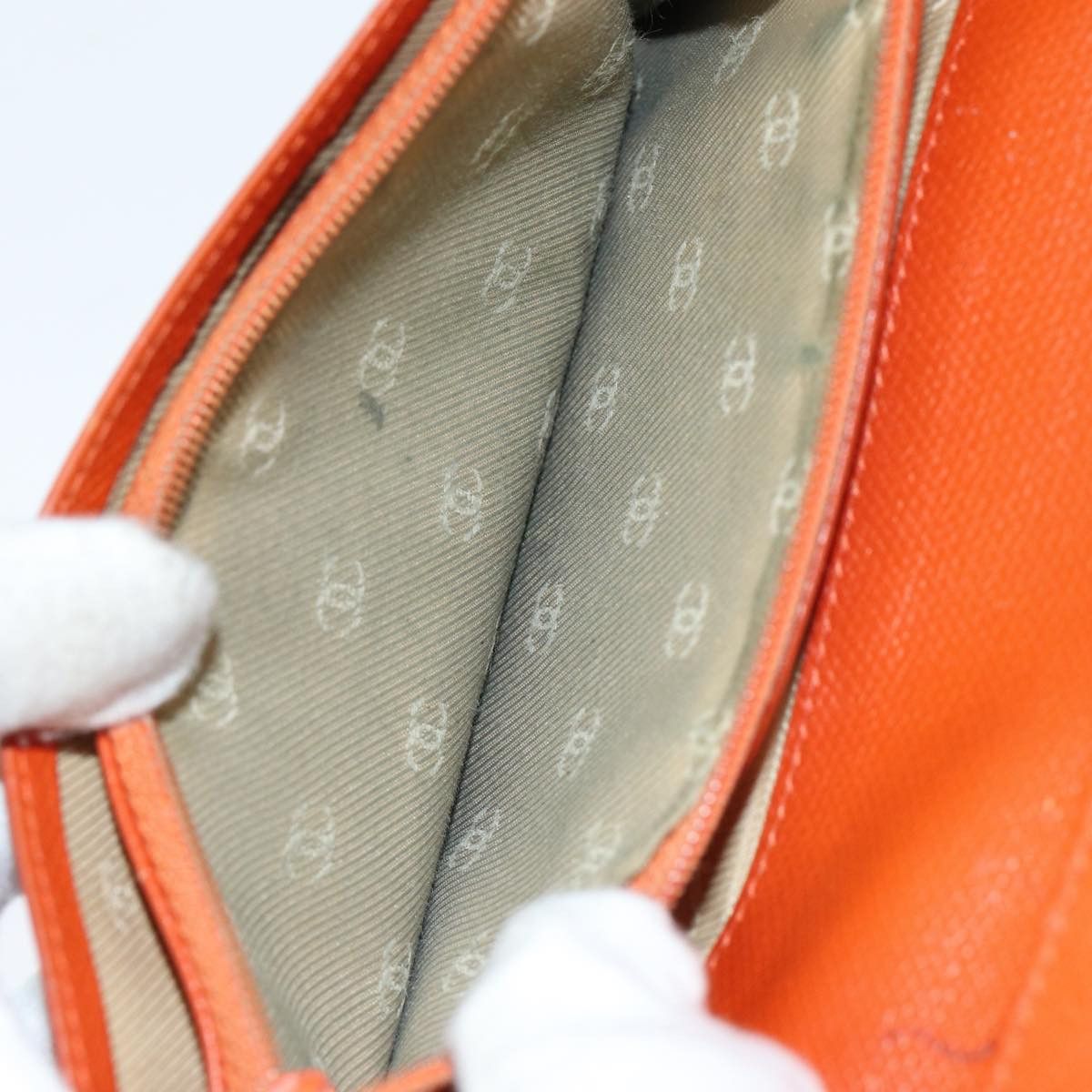 Chanel Orange Leather Wallet (Pre-Owned) Size ONE SIZE - 5 Thumbnail