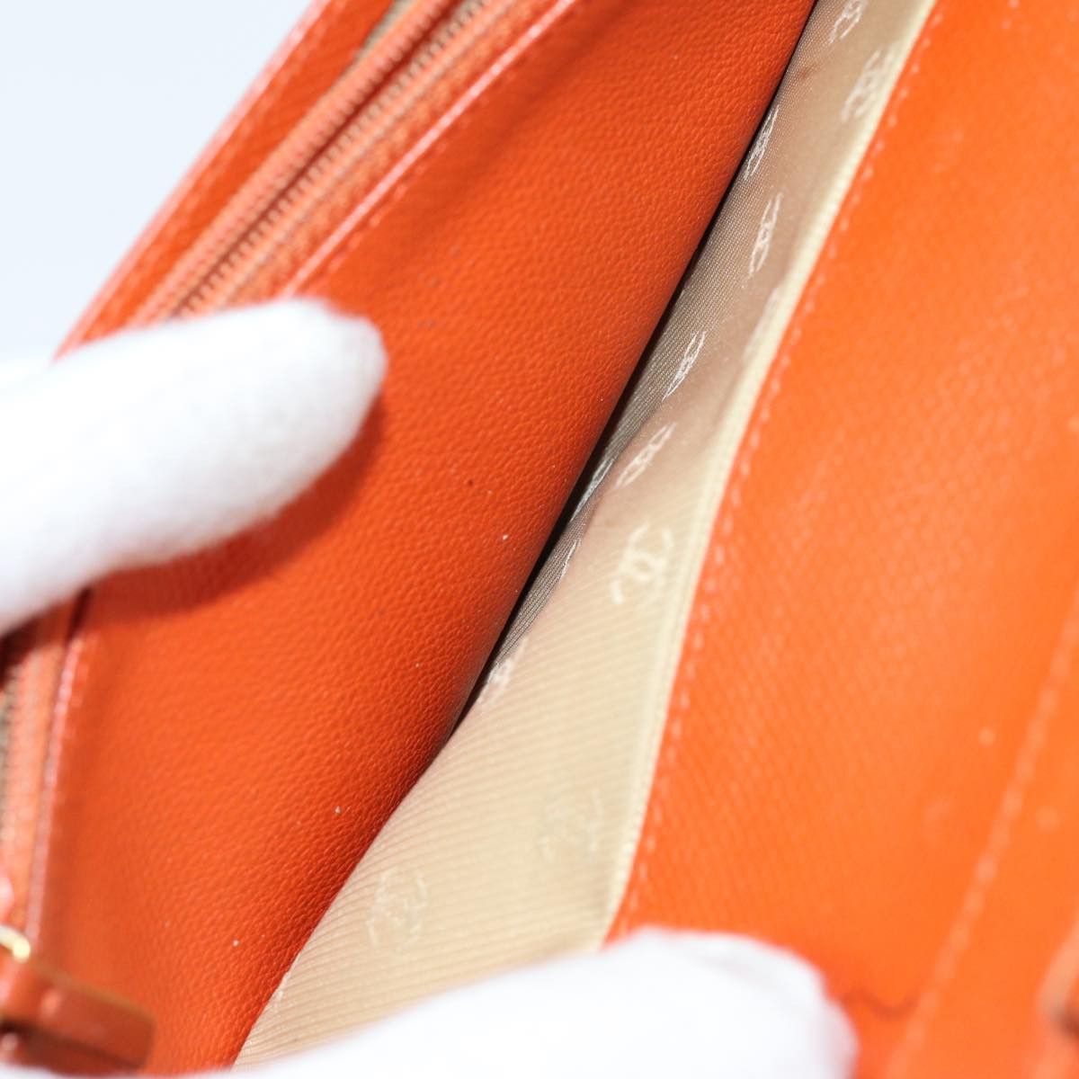 Chanel Orange Leather Wallet (Pre-Owned) Size ONE SIZE - 16 Thumbnail