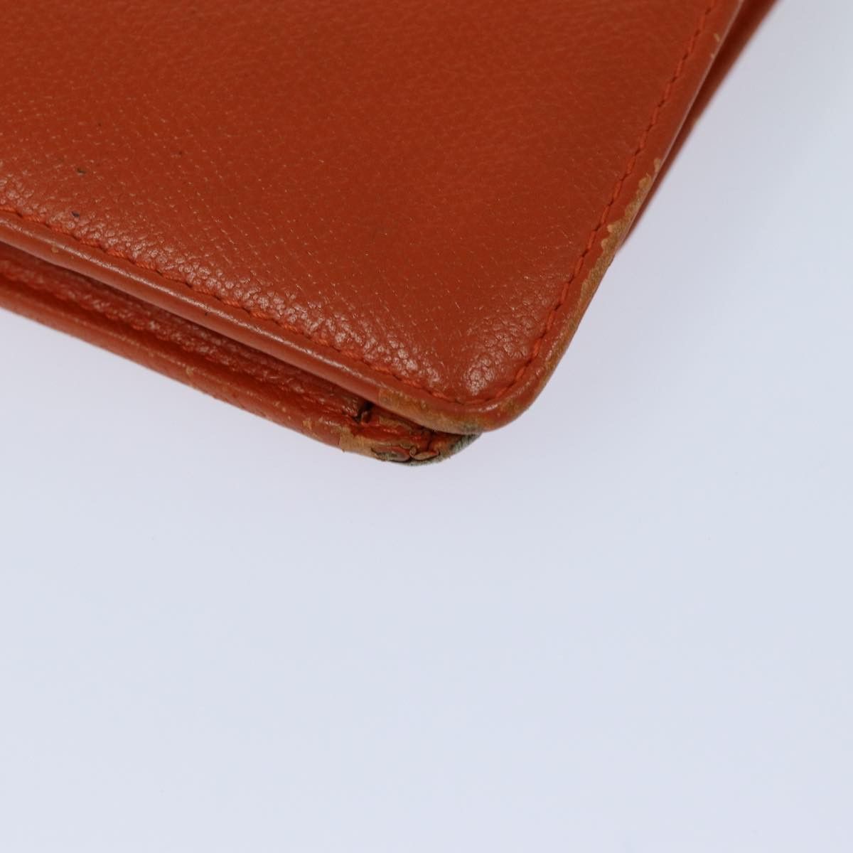 Chanel Orange Leather Wallet (Pre-Owned) Size ONE SIZE - 10 Thumbnail