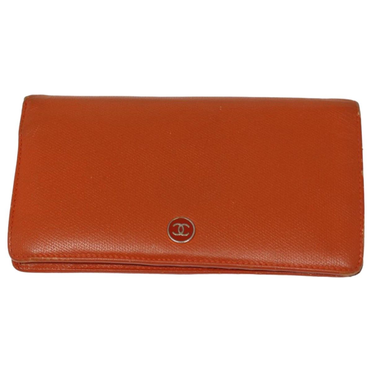 Chanel Orange Leather Wallet (Pre-Owned) Size ONE SIZE - 18 Thumbnail