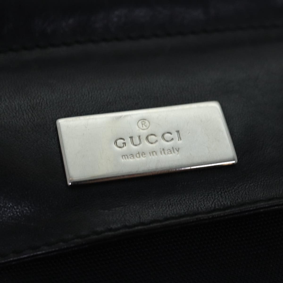 Gucci Belt Bag Black Synthetic Shoulder Bag (Pre-Owned) Size ONE SIZE - 9 Thumbnail