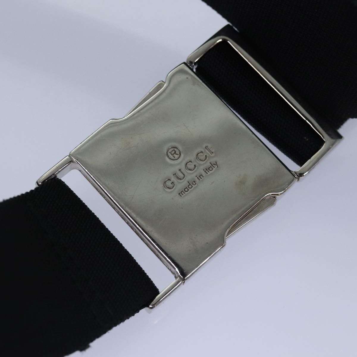 Gucci Belt Bag Black Synthetic Shoulder Bag (Pre-Owned) Size ONE SIZE - 19 Thumbnail